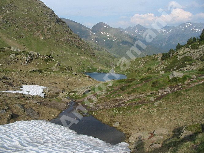 Llacs de Tristaina Andorra - Lacs de Tristaine Ordino Arcalis Andorre.